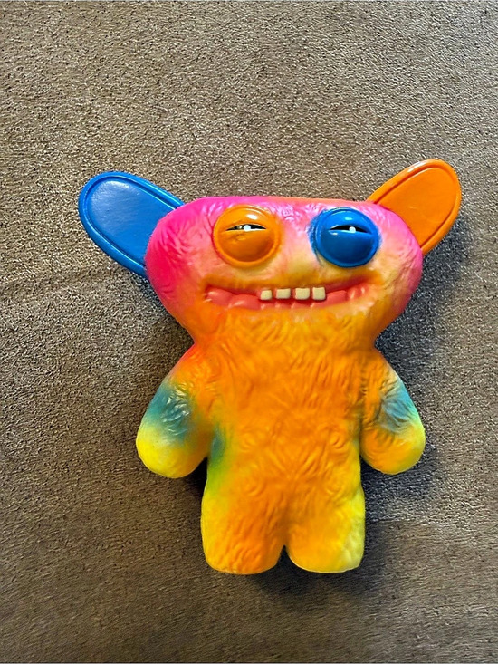 Fuggler Other - Fuggler Funny Ugly Monster Mr. Buttons Tie-Dye Plush Toy